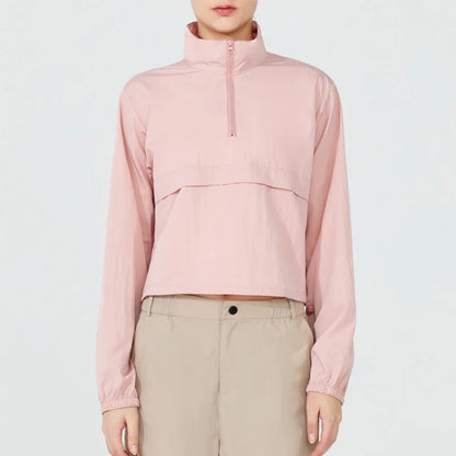 Women's Quarter-Zip Athletic Jacket