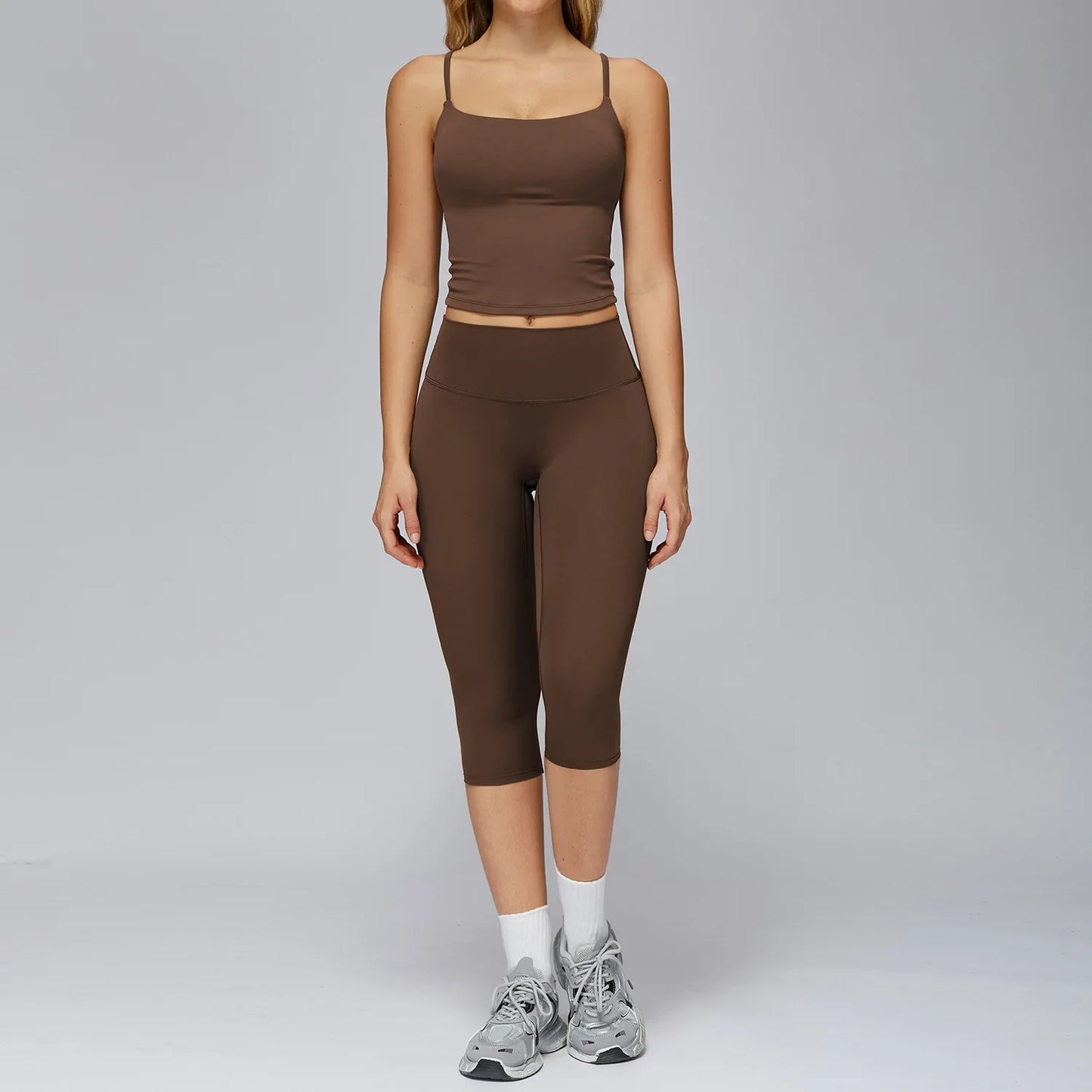 Yoga Set 2/3PCS Women Clothes Sports Outfits Fitness Tracksuit Yoga Suits Gym Legging Workout Long Sleeved Female Bra Sportswear