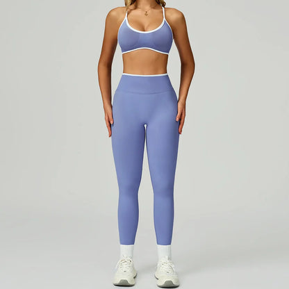 Women's 2-Piece Yoga Set - Sports Bra & Leggings Activewear