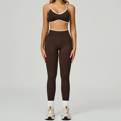 Women's 2-Piece Yoga Set - Sports Bra & Leggings Activewear