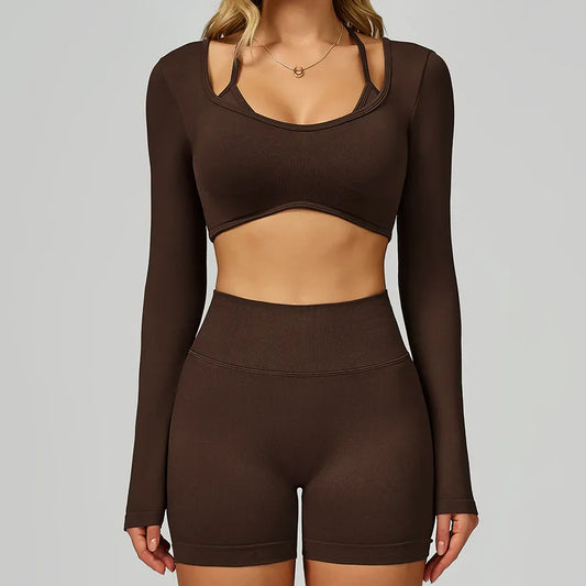 Women's 2-Piece Yoga Set - Sports Bra & Leggings Activewear