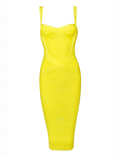 Women's Celebrity Bandage Bodycon Dress
