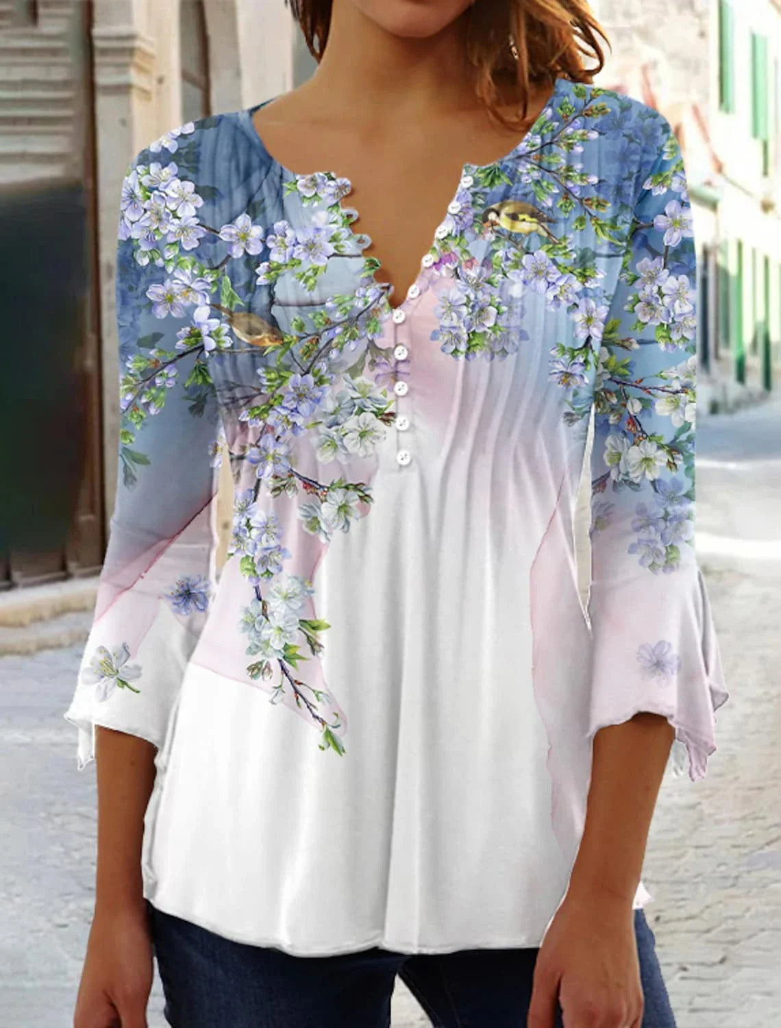 Women's Printed Casual Shirt