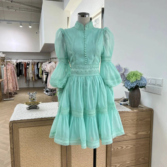 Women's Luxury Organza Prom Dress