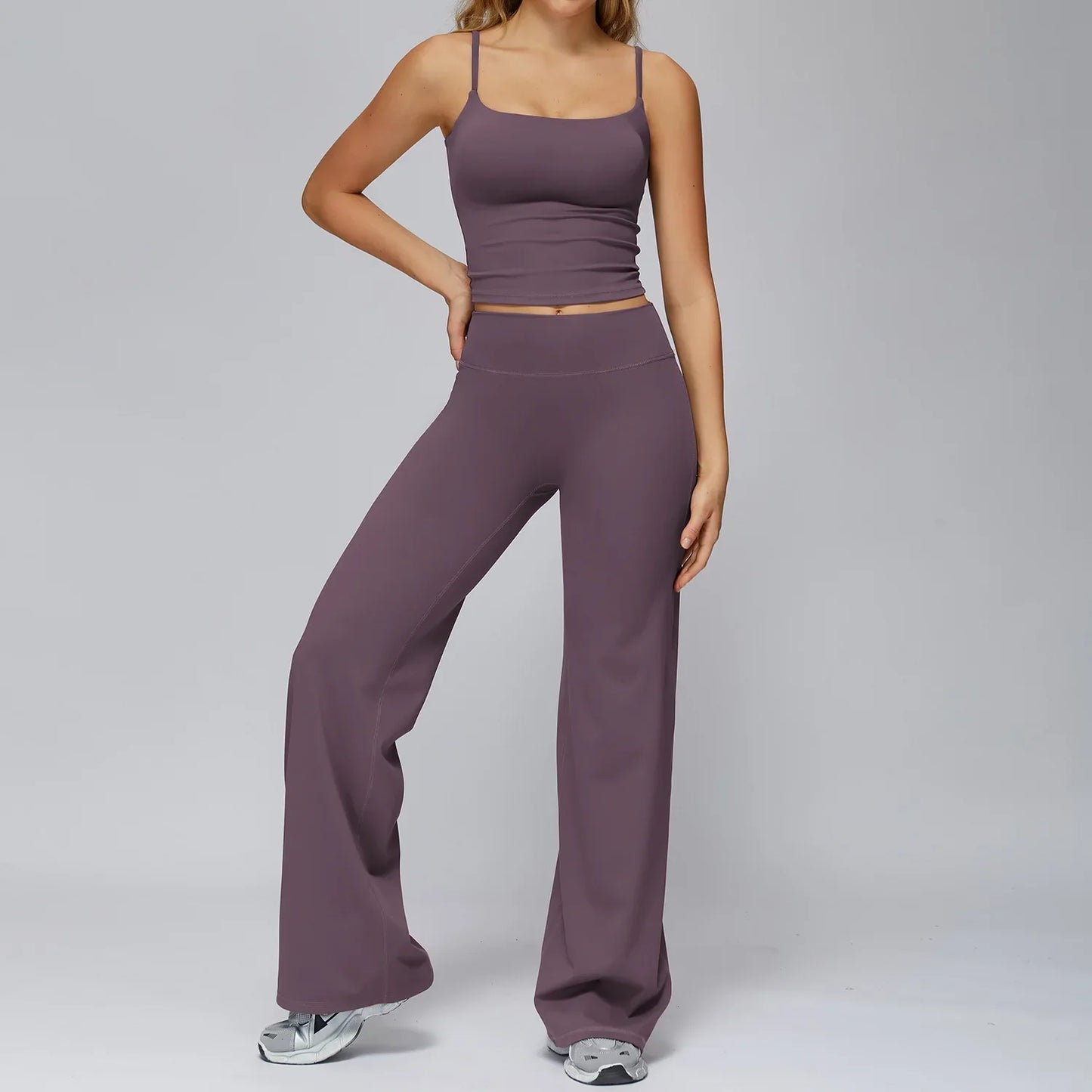 Yoga Set 2/3PCS Women Clothes Sports Outfits Fitness Tracksuit Yoga Suits Gym Legging Workout Long Sleeved Female Bra Sportswear