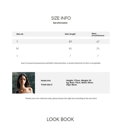 The cotton feels irregular, elastic and thin, lazy, loose pendulum medium and long skirt.