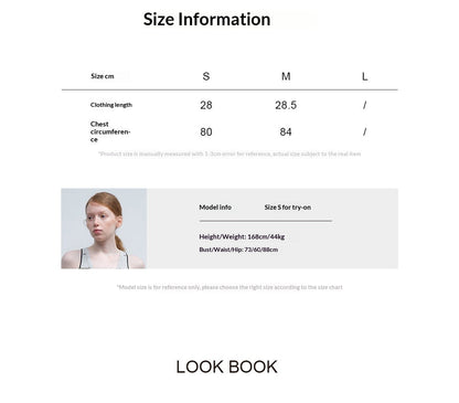 Summer new casual one-word collar linen cotton thin transparent embroidered solid color suspender top